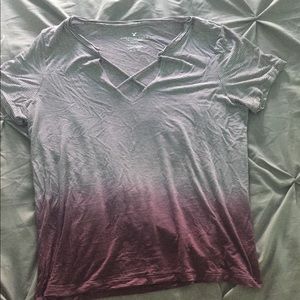 American eagle stripped t-shirt